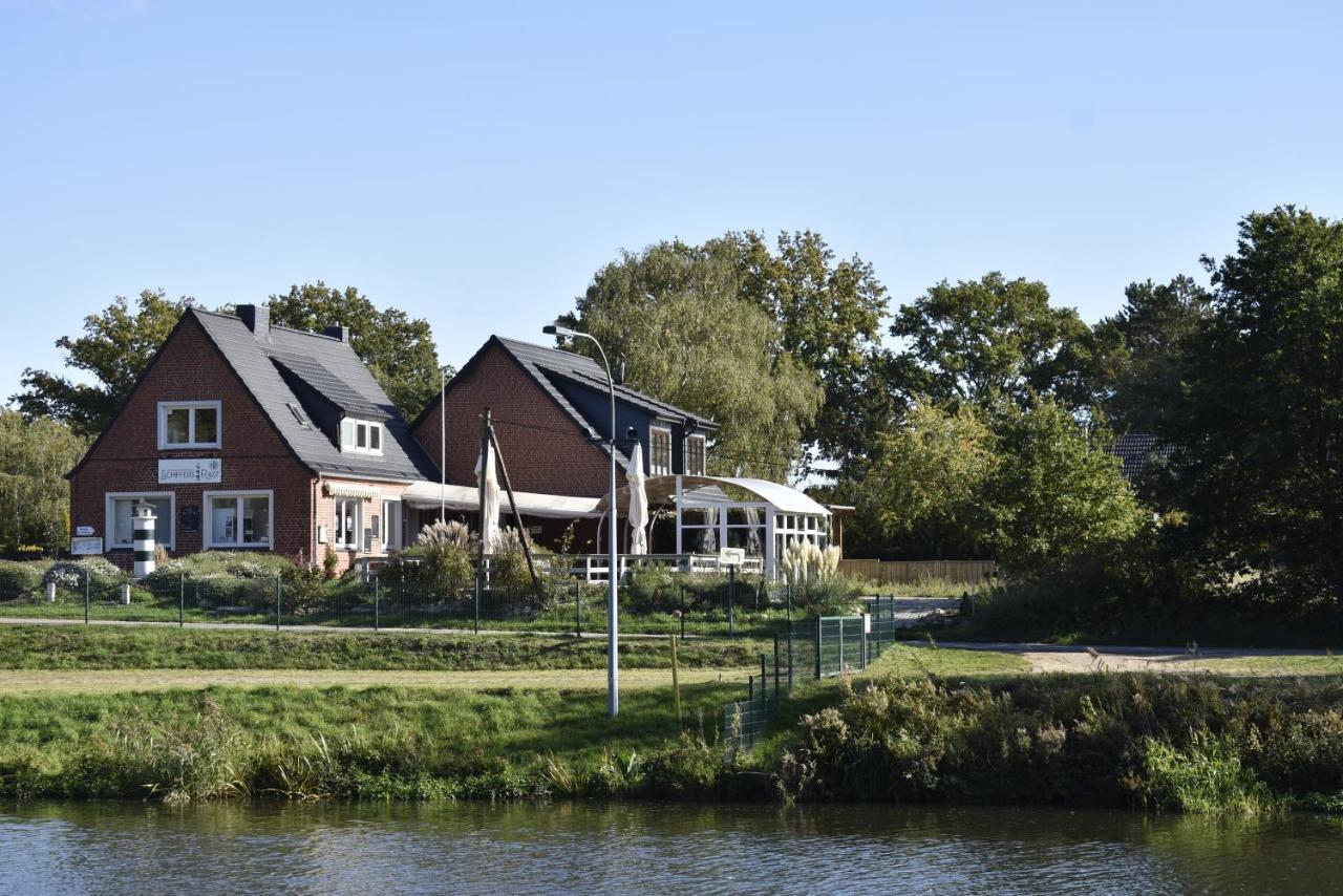 Pension Zur Schleuse Garni Am Elbe Luebeck - Kanal In Witzeeze Esterno foto